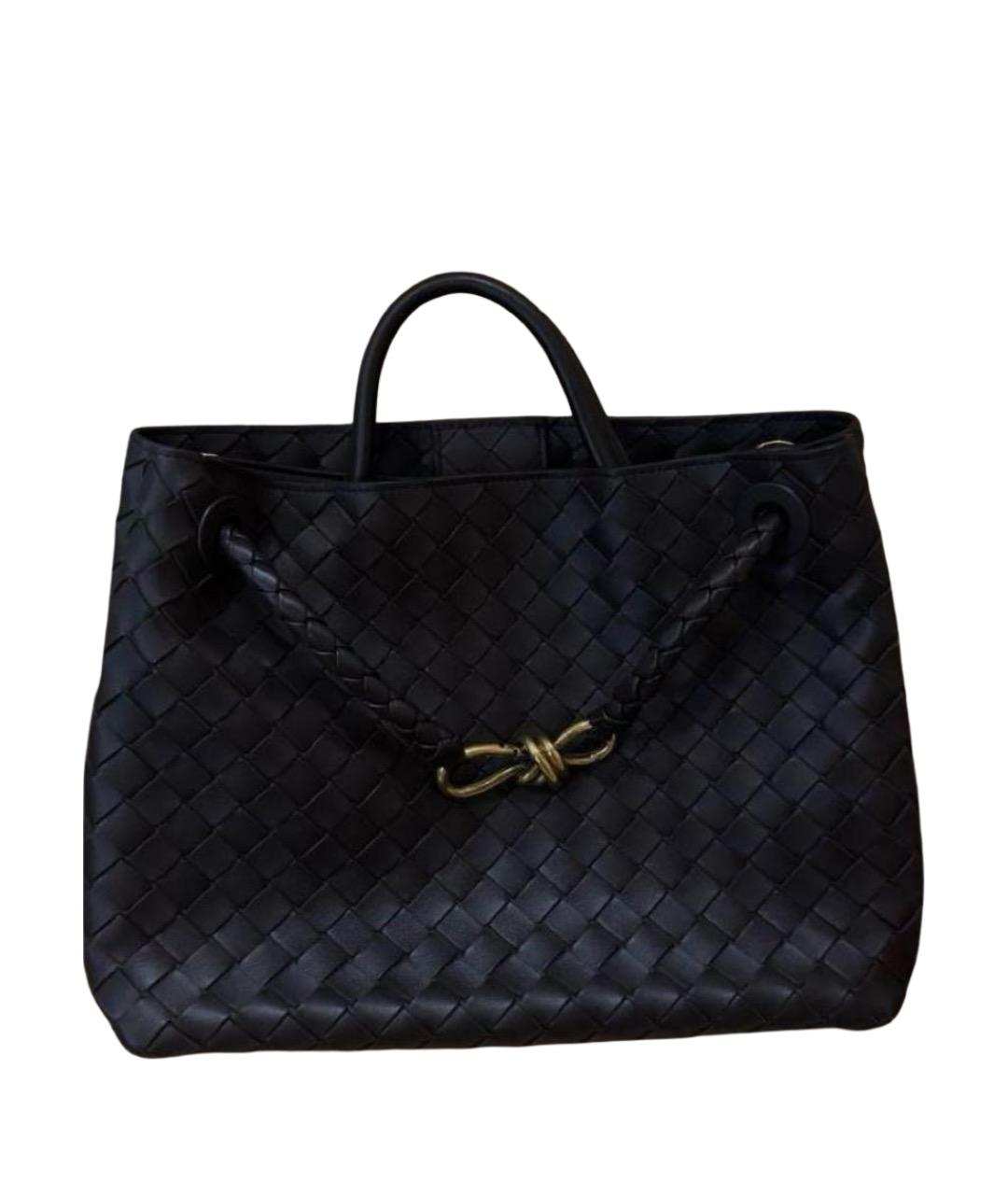BOTTEGA VENETA Коричневая кожаная сумка тоут, фото 1