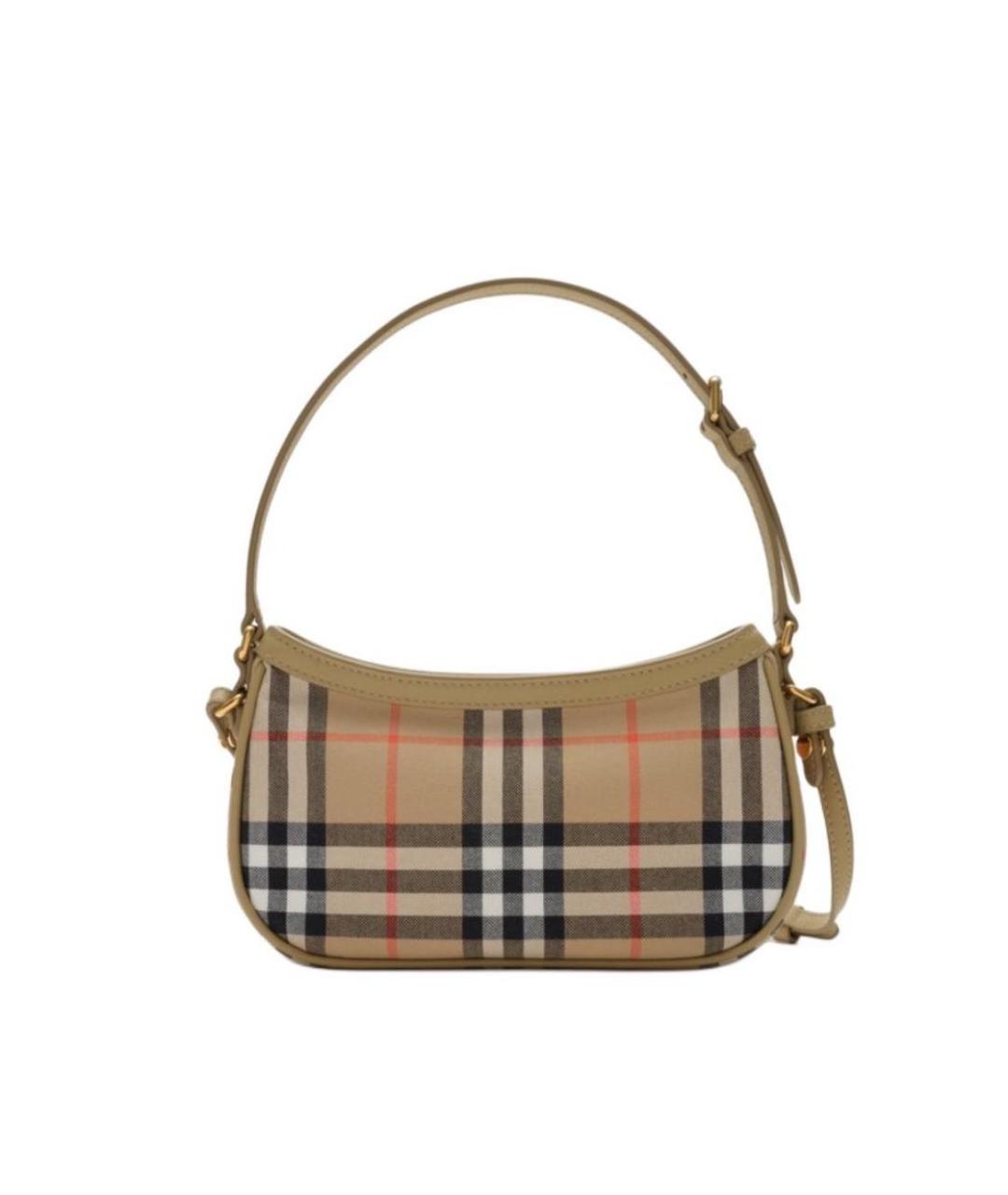 BURBERRY Бежевая сумка с короткими ручками, фото 7