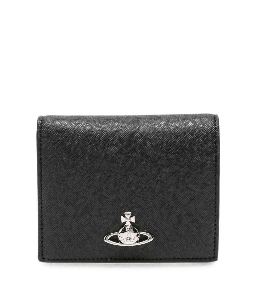 VIVIENNE WESTWOOD Черный кошелек из искусственной кожи, фото 1