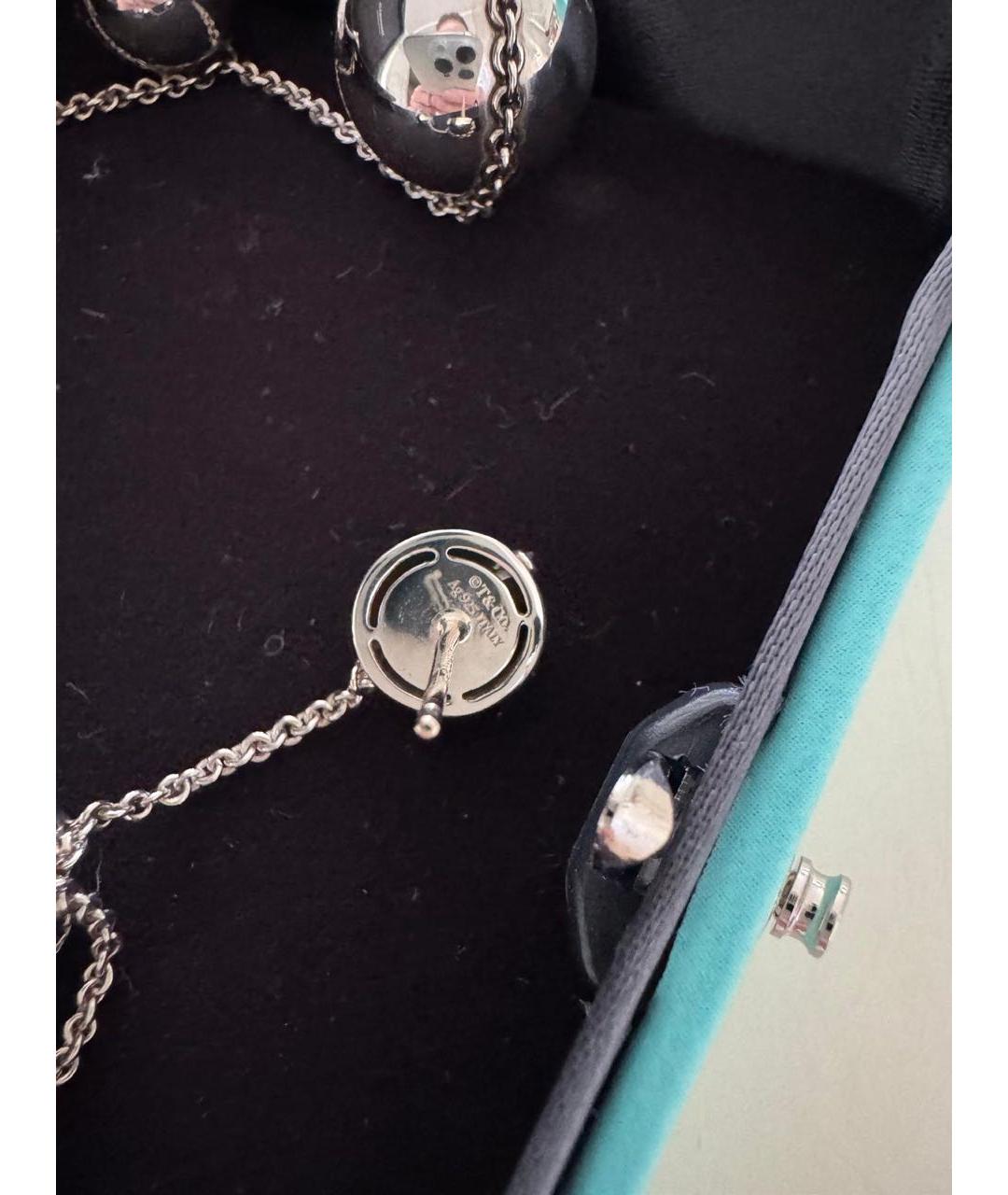 TIFFANY&CO Серебряные серебряные серьги, фото 7