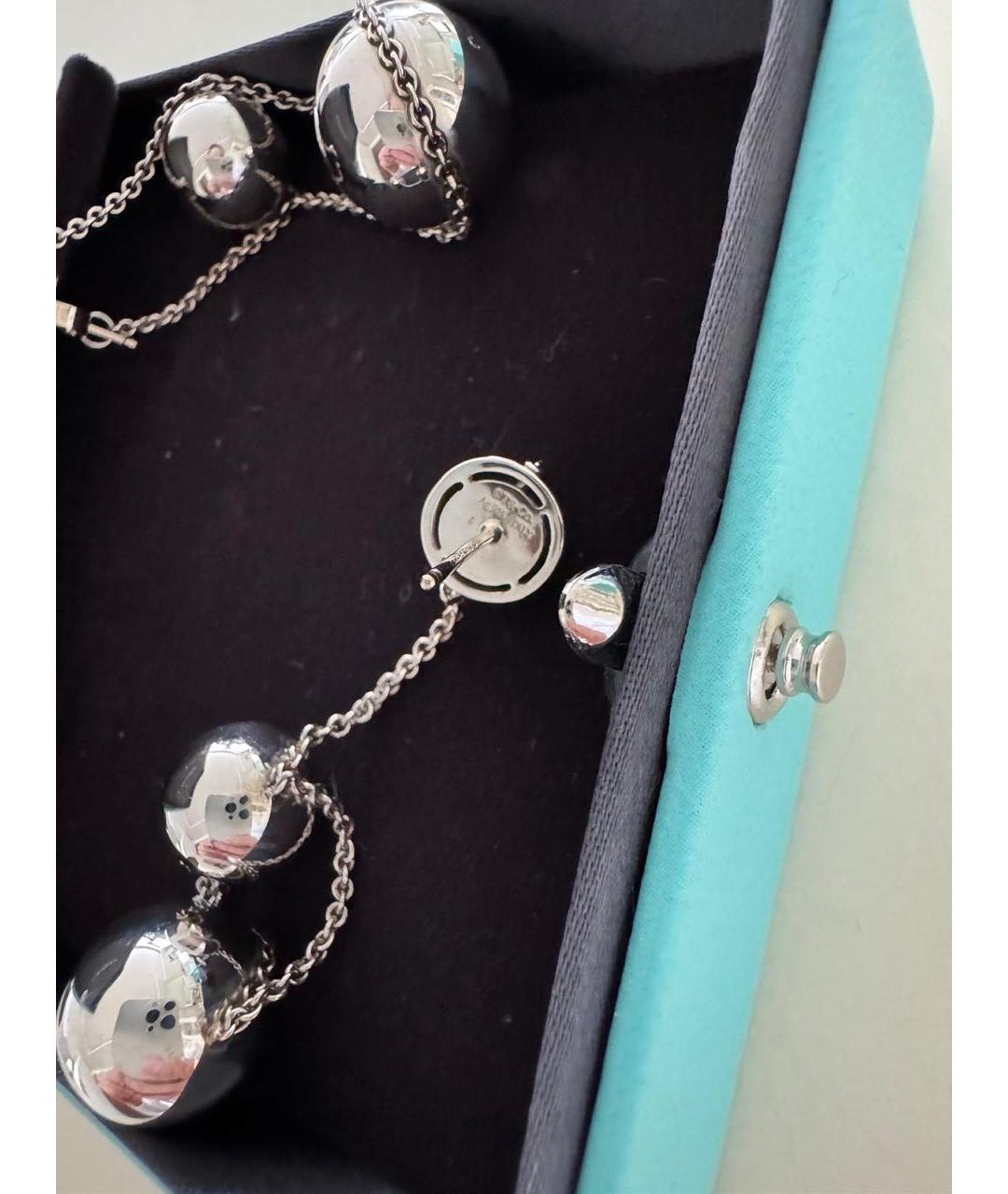 TIFFANY&CO Серебряные серебряные серьги, фото 5