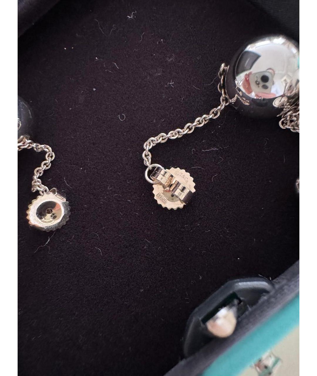 TIFFANY&CO Серебряные серебряные серьги, фото 4