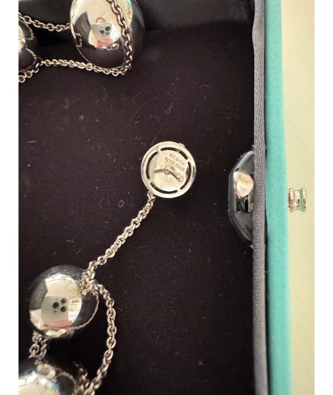 TIFFANY&CO Серебряные серебряные серьги, фото 6
