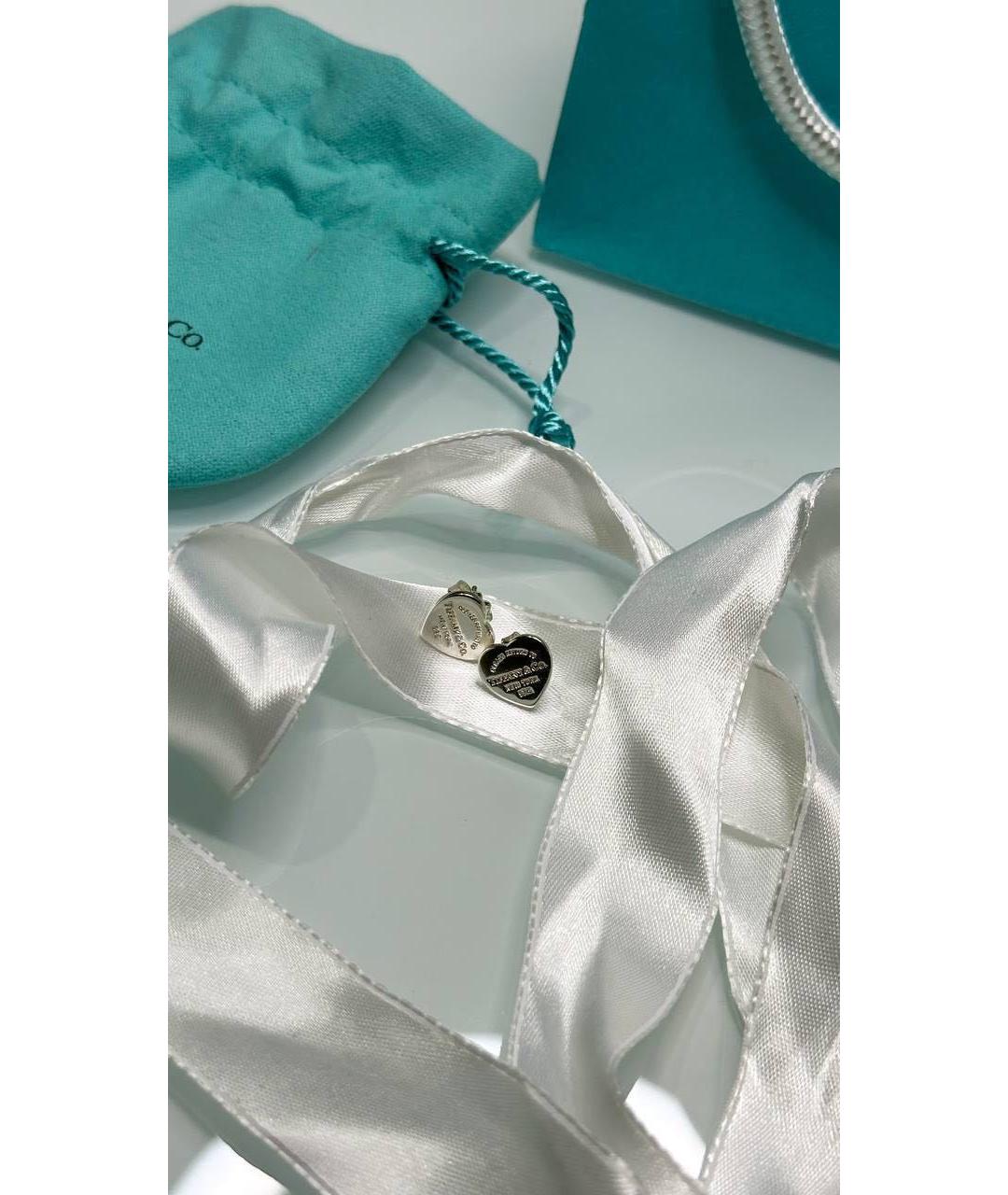 TIFFANY&CO Серебряные серебряные серьги, фото 5