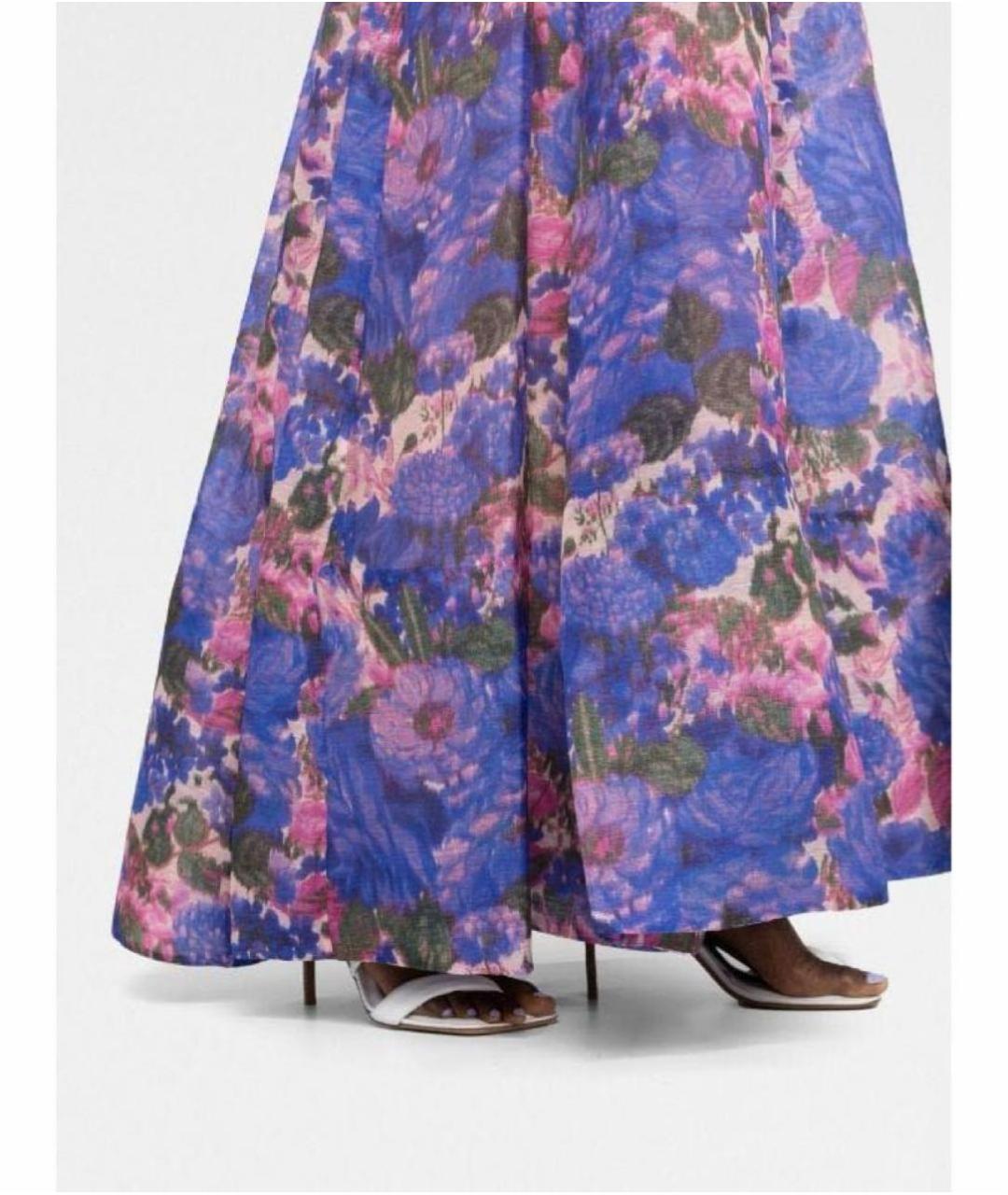 ZIMMERMANN Фиолетовое льняное вечернее платье, фото 6