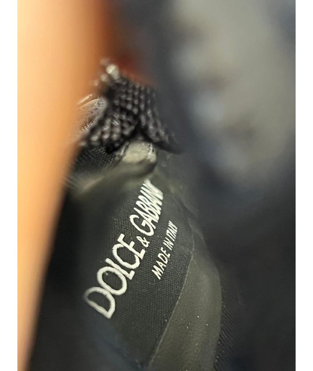 DOLCE&GABBANA Черные туфли, фото 6