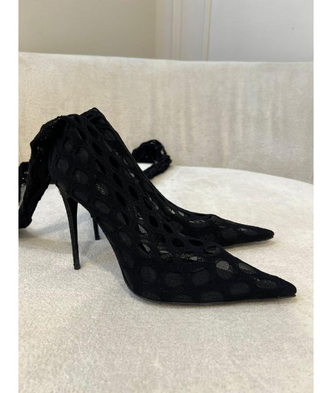 DOLCE&GABBANA Черные туфли, фото 7