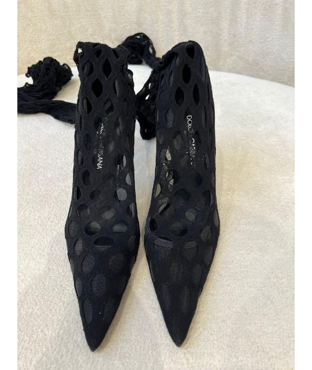 DOLCE&GABBANA Черные туфли, фото 2
