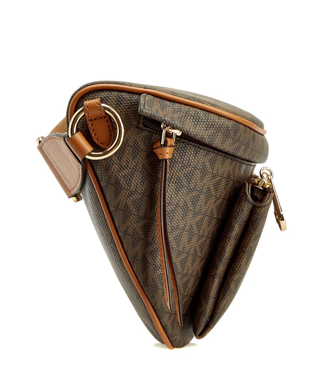 MICHAEL MICHAEL KORS Коричневая сумка через плечо, фото 4