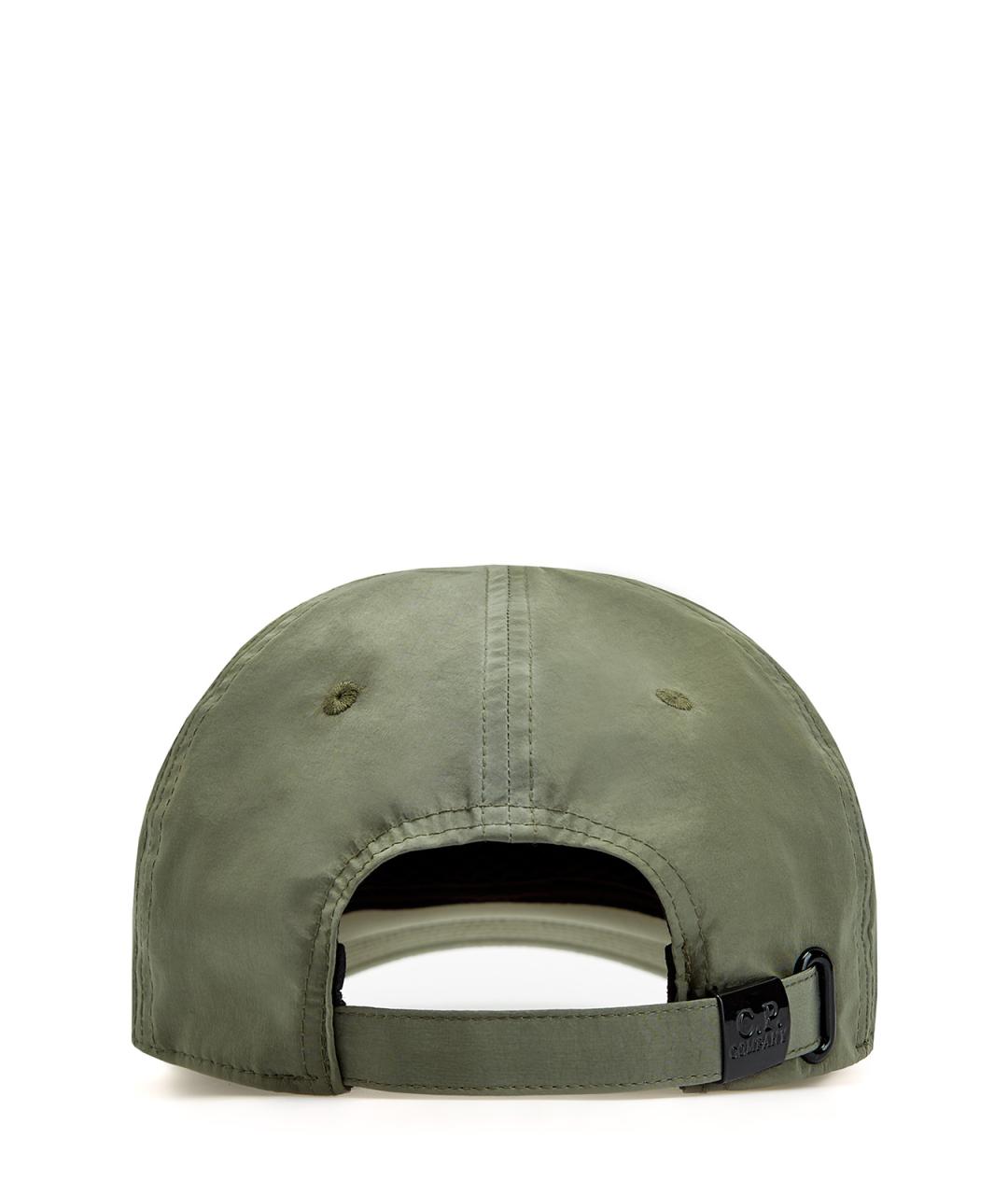 CP COMPANY Зеленая синтетическая кепка/бейсболка, фото 4