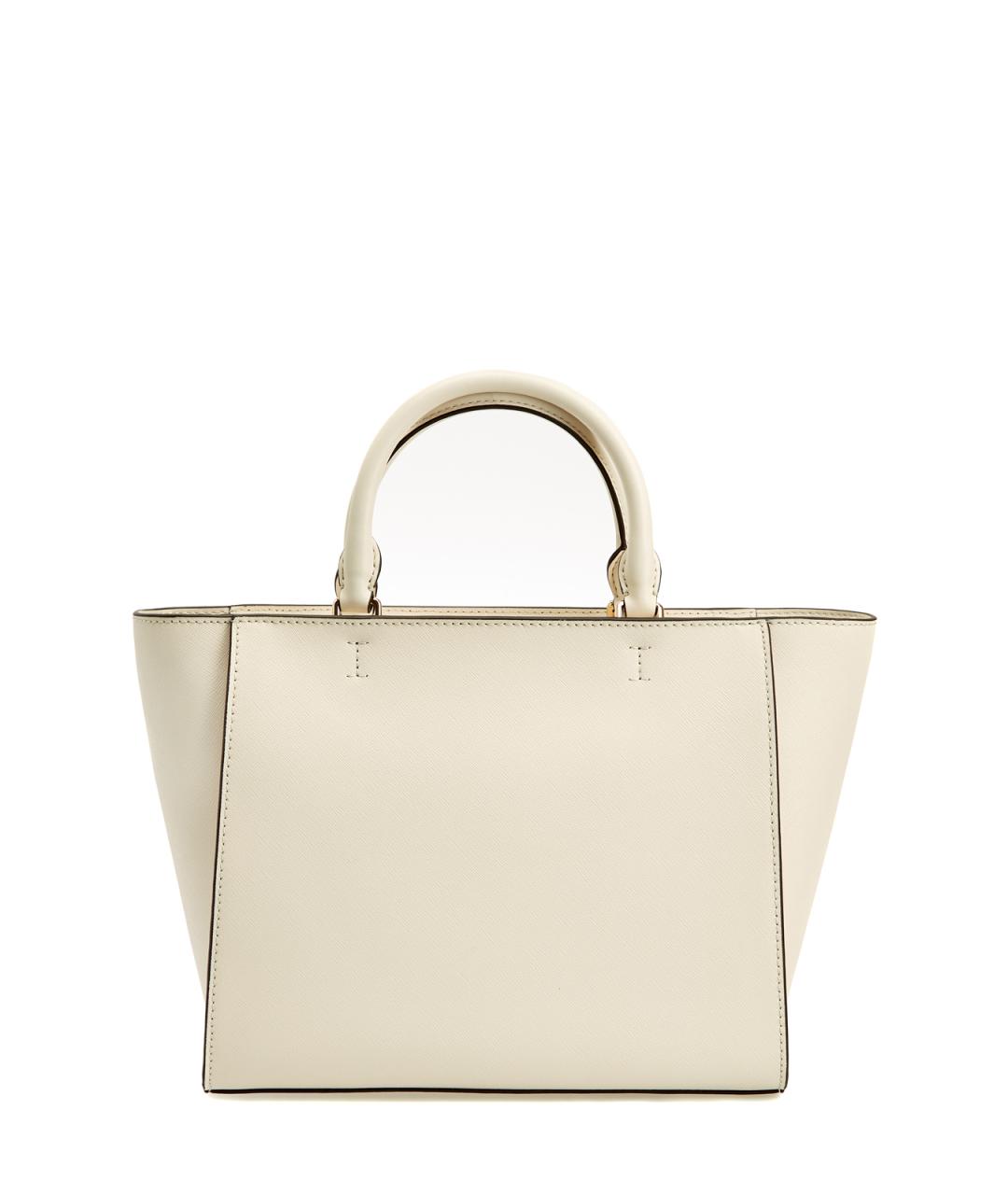 MICHAEL MICHAEL KORS Белая кожаная сумка тоут, фото 5
