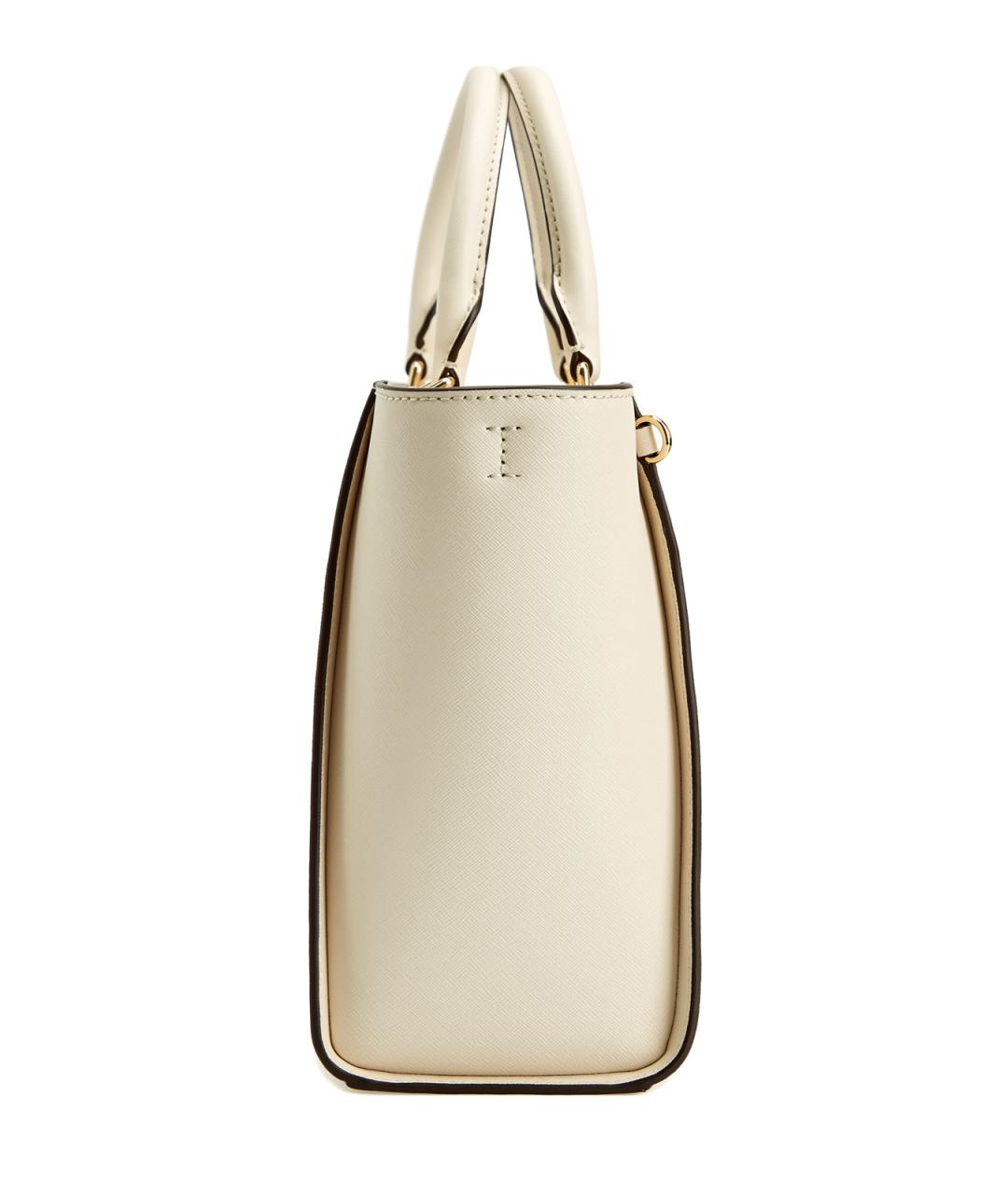MICHAEL MICHAEL KORS Белая кожаная сумка тоут, фото 4