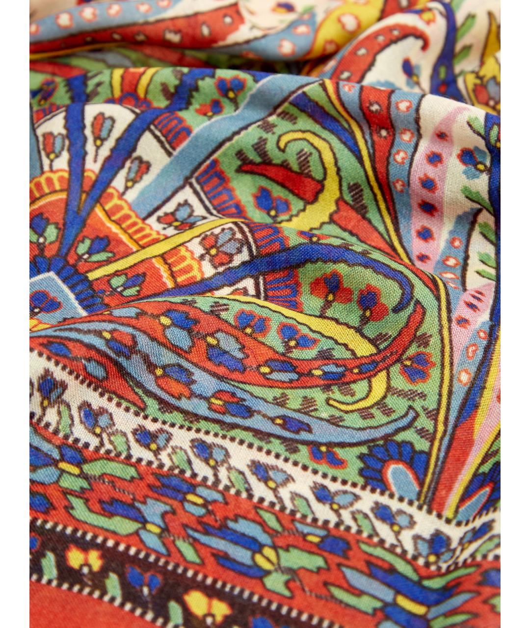 ETRO Мульти кашемировый шарф, фото 3