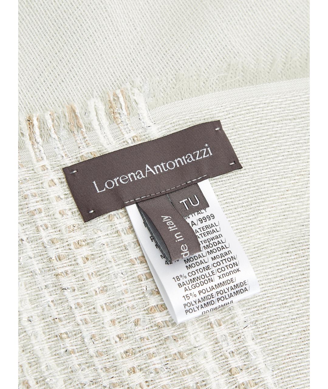 LORENA ANTONIAZZI Серый шарф, фото 4