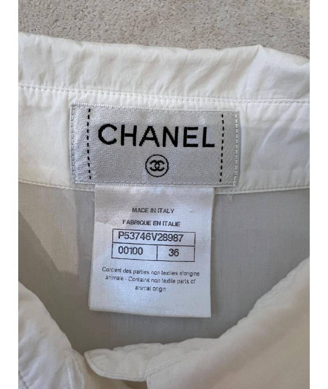 CHANEL Белая рубашка, фото 5