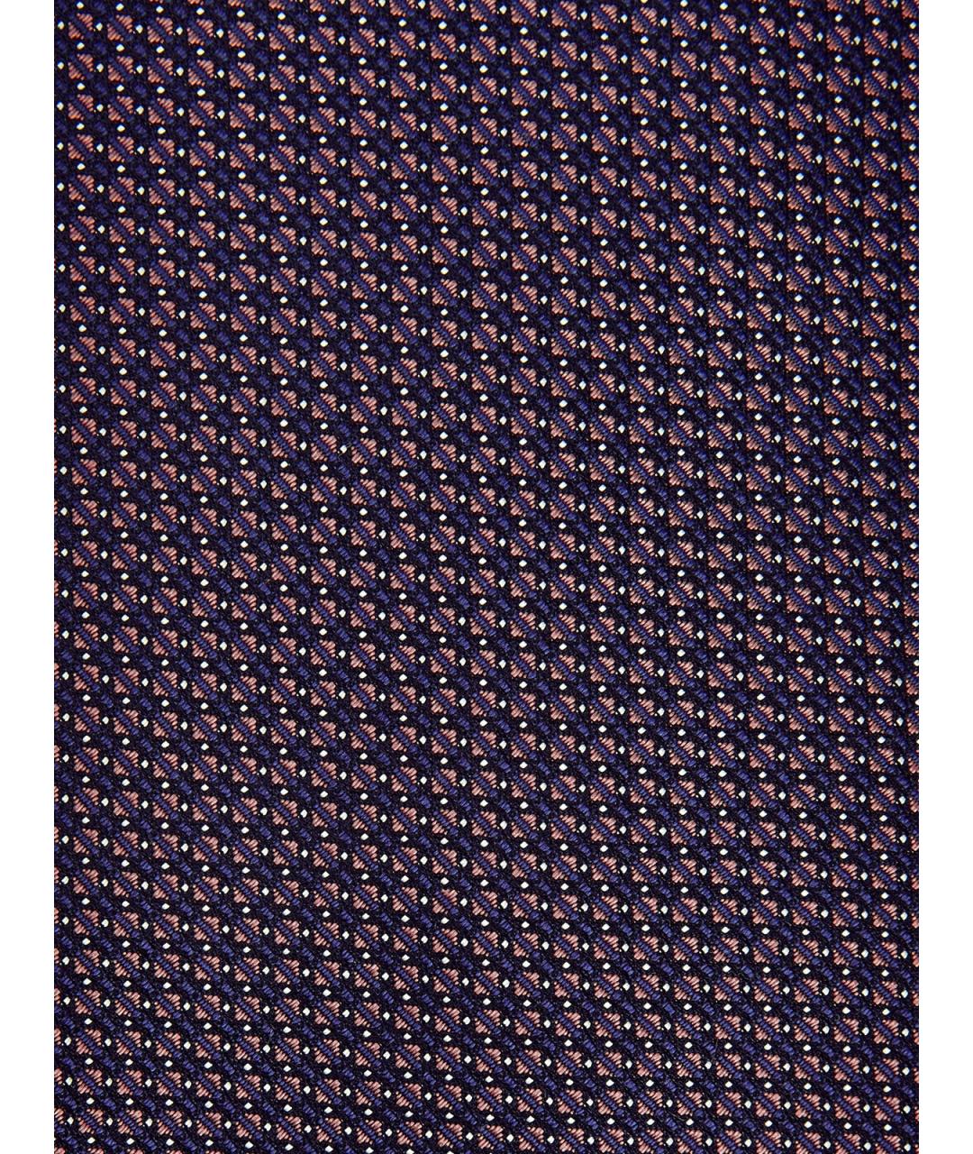 CANALI Фиолетовый шелковый галстук, фото 2