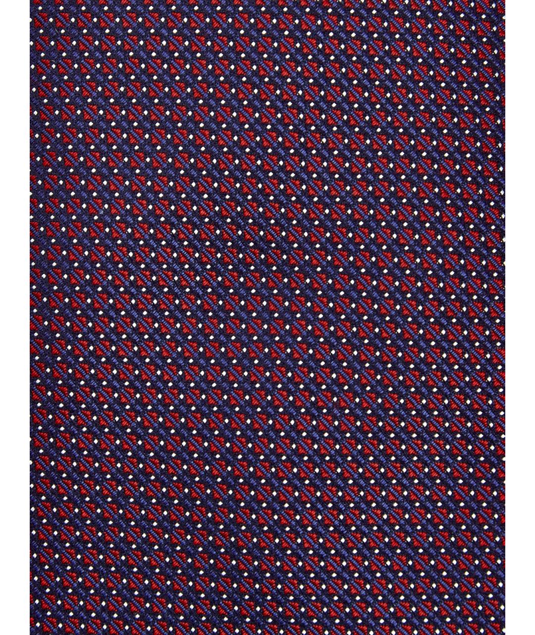 CANALI Фиолетовый шелковый галстук, фото 2