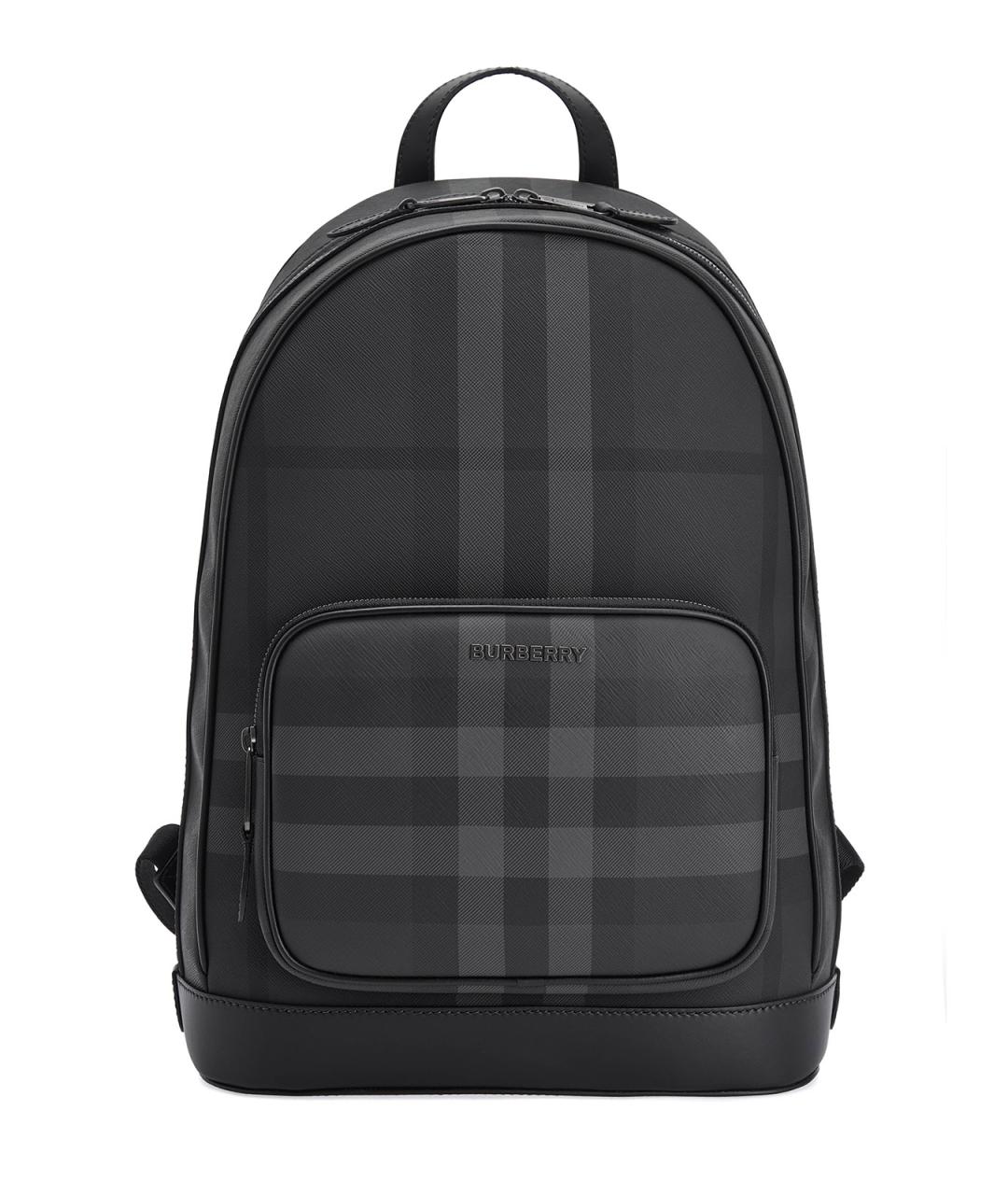 BURBERRY Серый рюкзак из искусственной кожи, фото 1