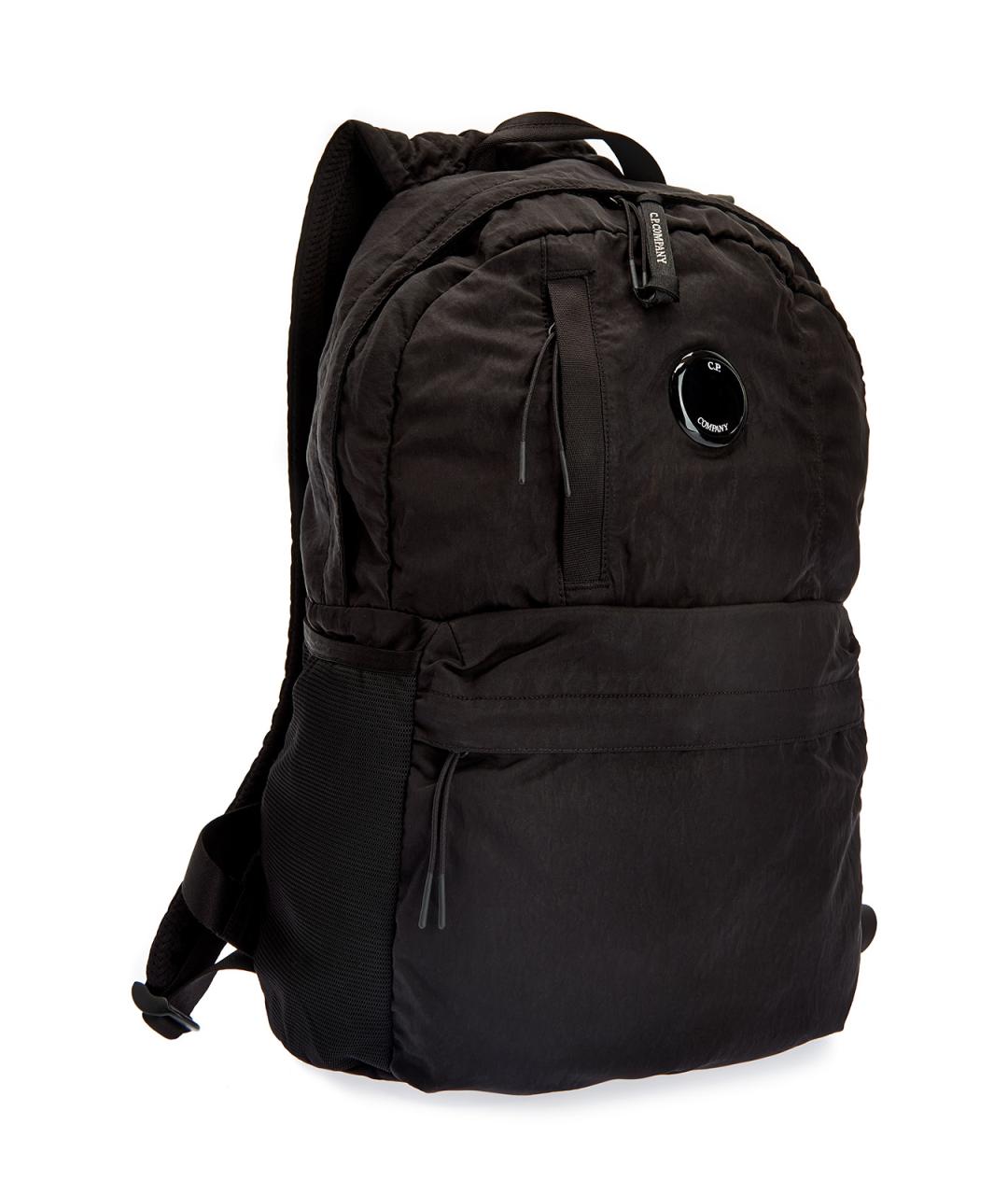 CP COMPANY Черный синтетический рюкзак, фото 4