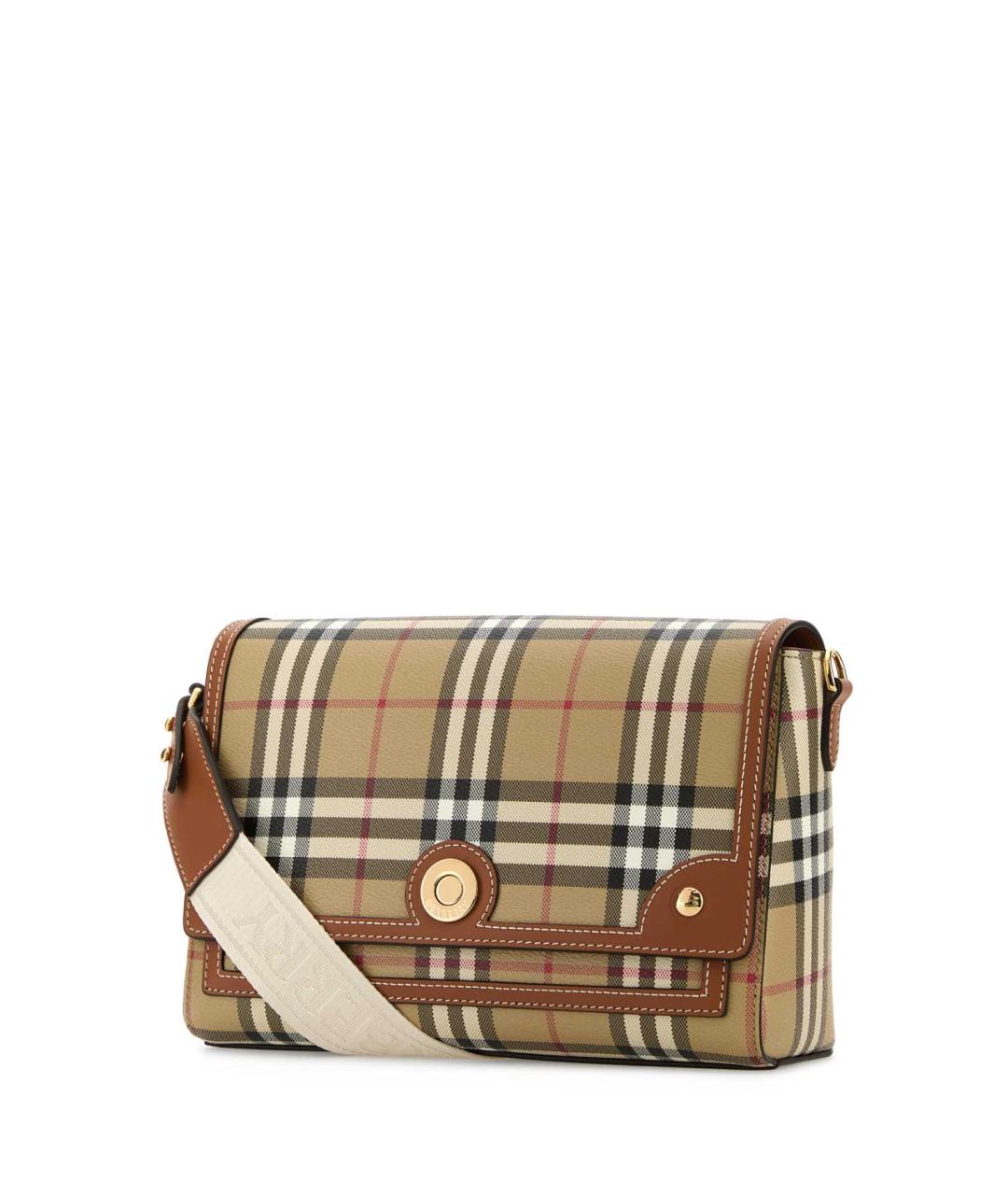BURBERRY Бежевая канва сумка через плечо, фото 2
