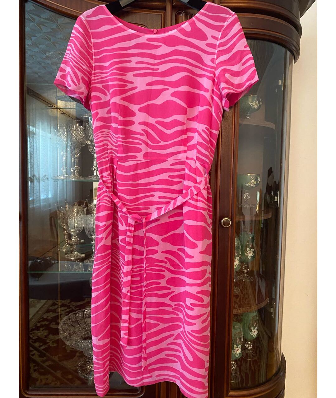 ESCADA Розовое повседневное платье, фото 6