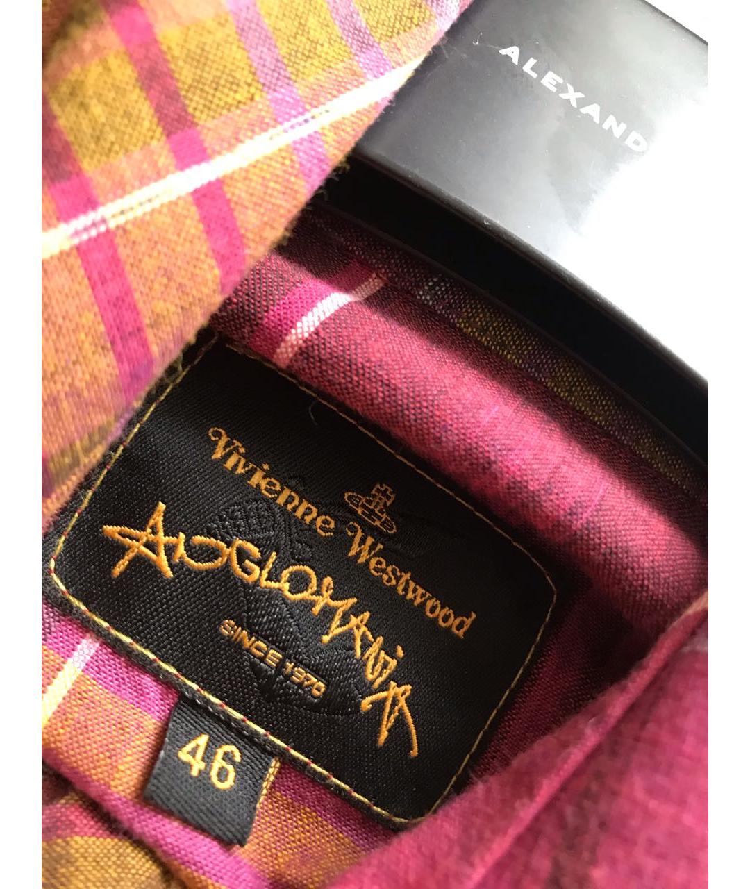 VIVIENNE WESTWOOD Мульти хлопковая рубашка, фото 7