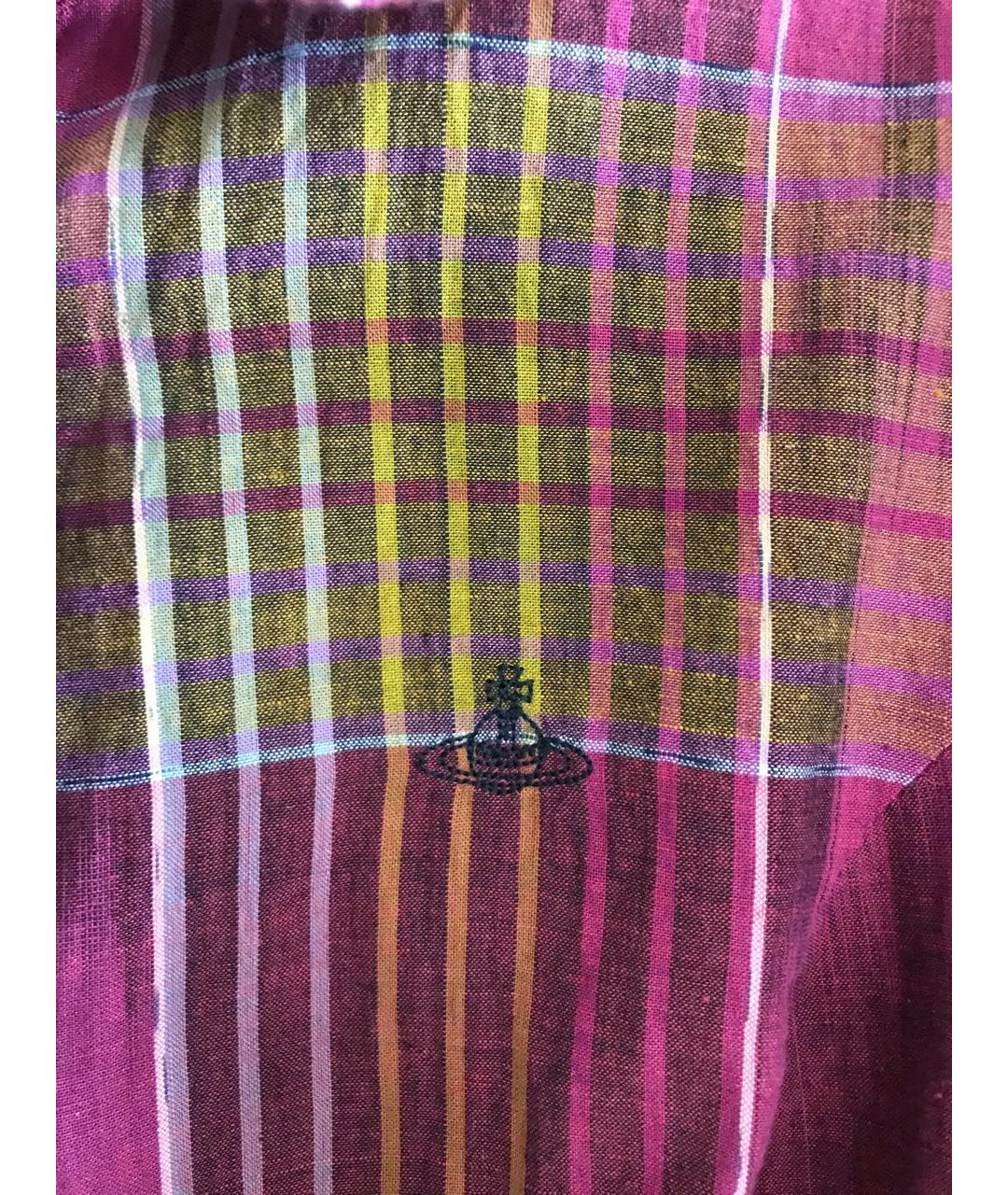 VIVIENNE WESTWOOD Мульти хлопковая рубашка, фото 3
