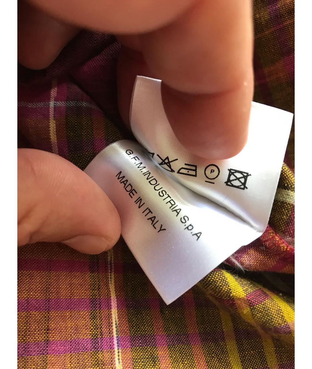 VIVIENNE WESTWOOD Мульти хлопковая рубашка, фото 8