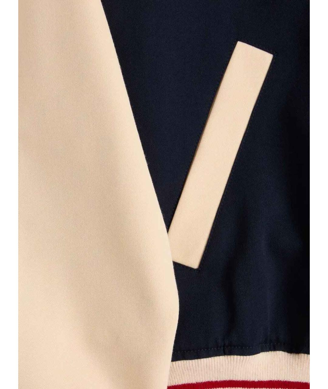 VALENTINO Синяя хлопковая куртка, фото 5