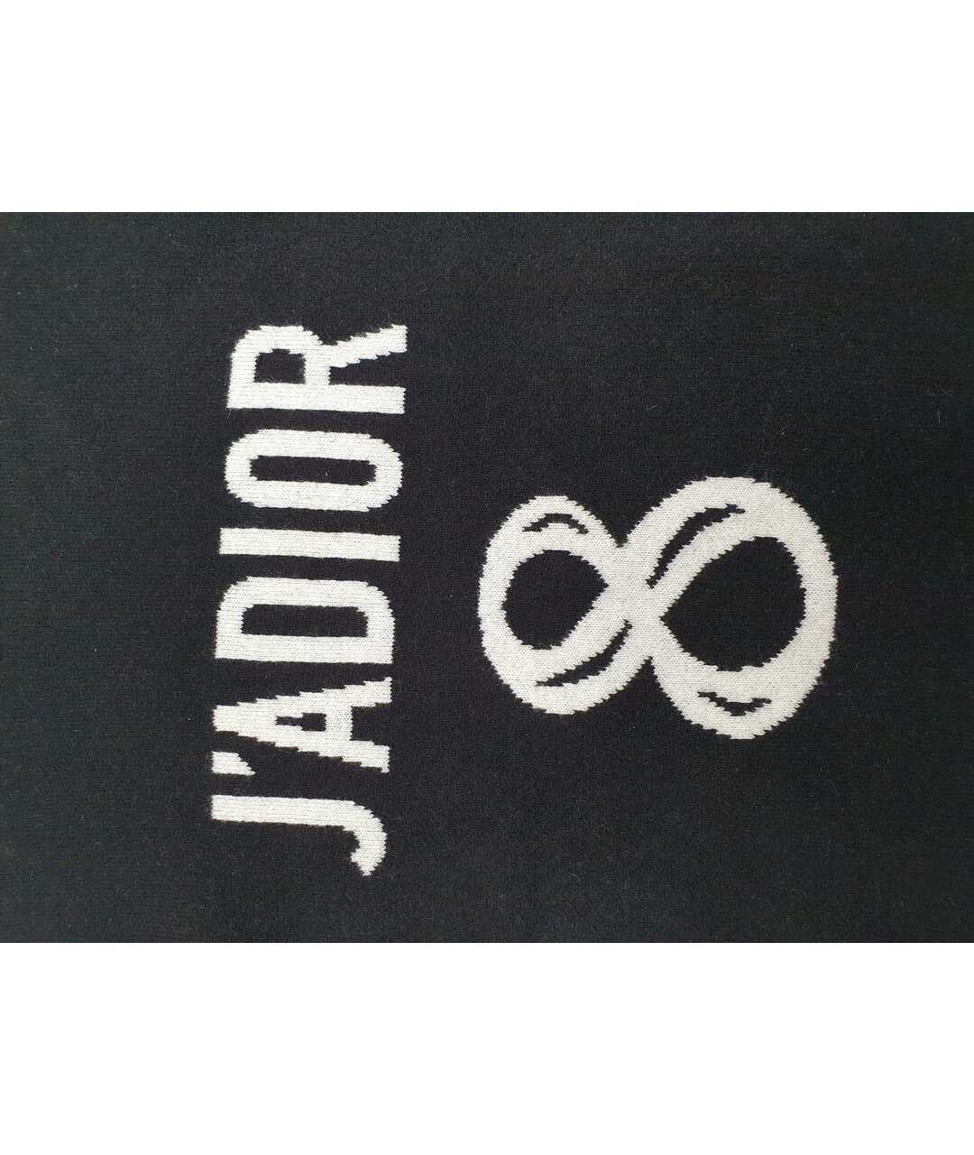 CHRISTIAN DIOR Черный кашемировый джемпер / свитер, фото 4