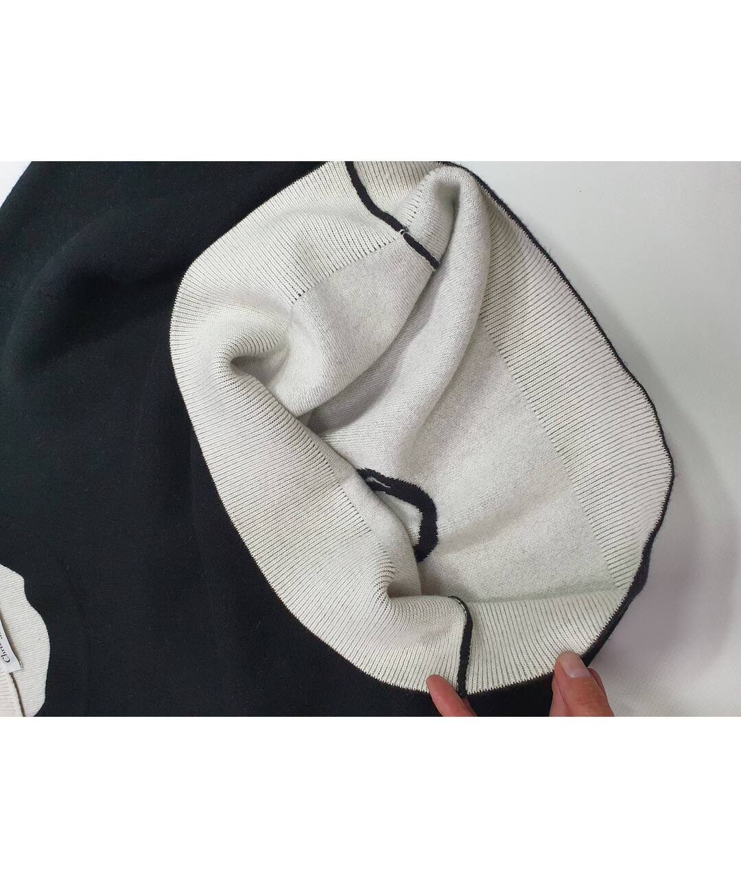 CHRISTIAN DIOR Черный кашемировый джемпер / свитер, фото 7