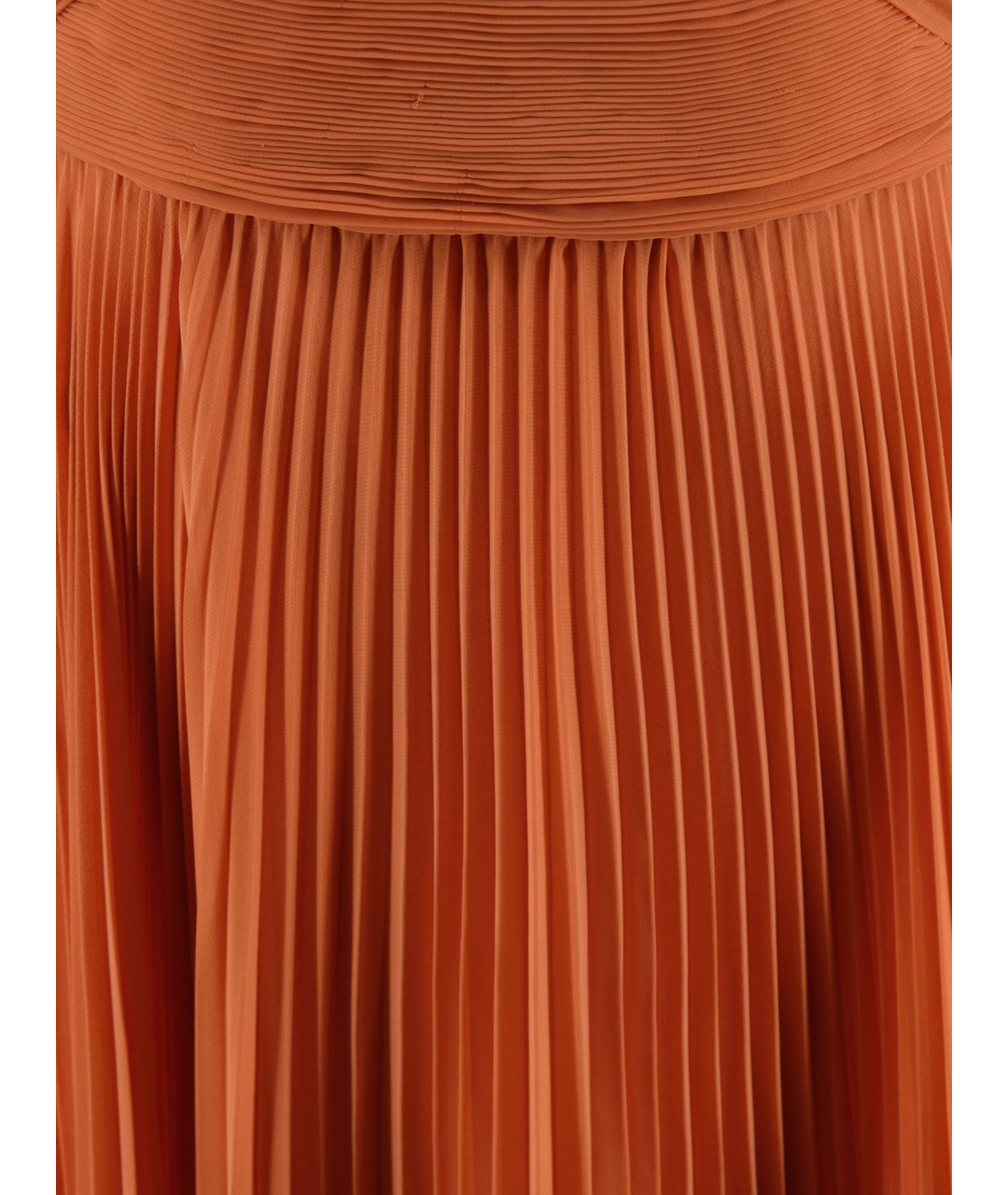 ELIE SAAB Оранжевое полиэстеровое вечернее платье, фото 4