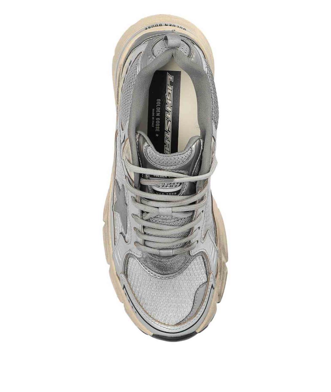 GOLDEN GOOSE Серые резиновые кроссовки, фото 3