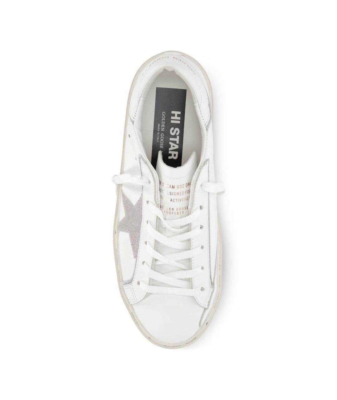 GOLDEN GOOSE Белые резиновые кроссовки, фото 3