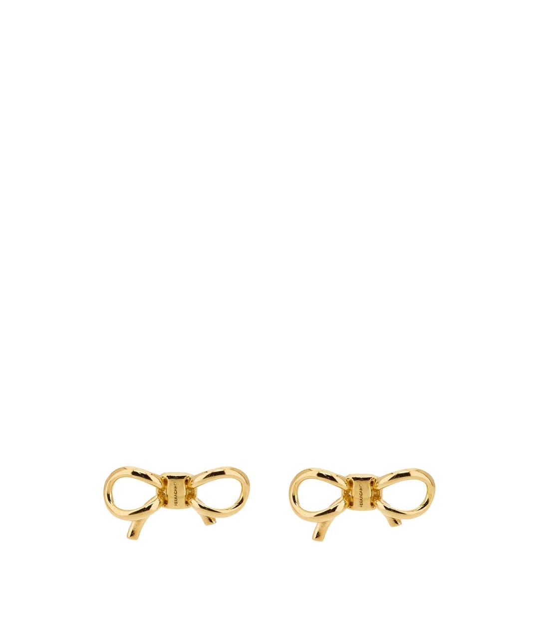 FERRAGAMO Золотые серьги, фото 1