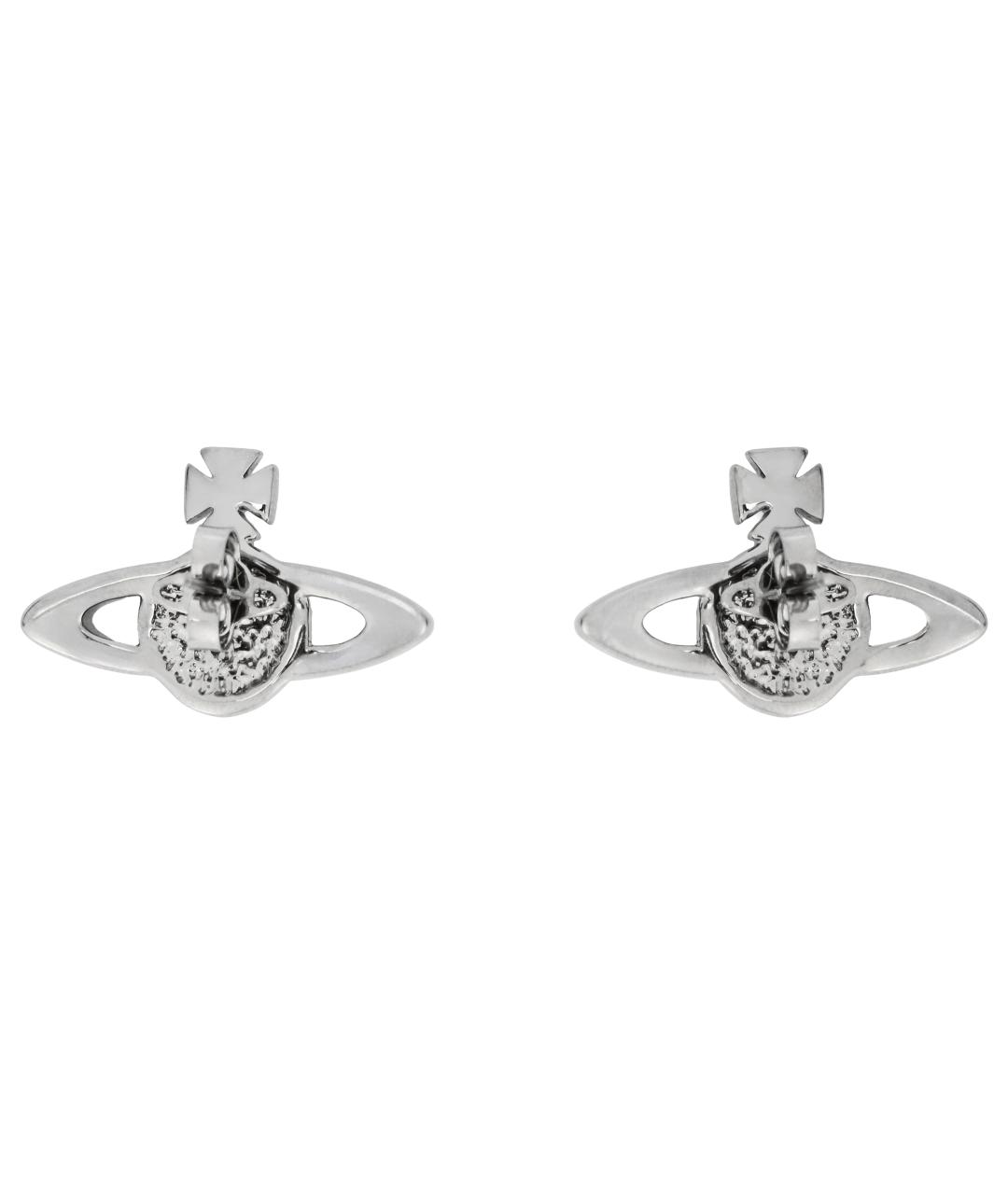 VIVIENNE WESTWOOD Серебряные металлические серьги, фото 3
