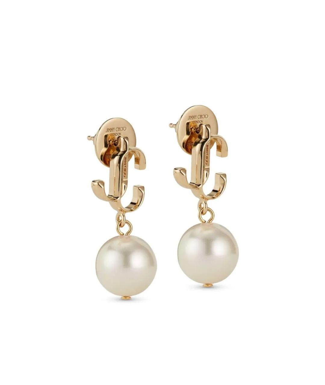 JIMMY CHOO Золотые серьги, фото 4