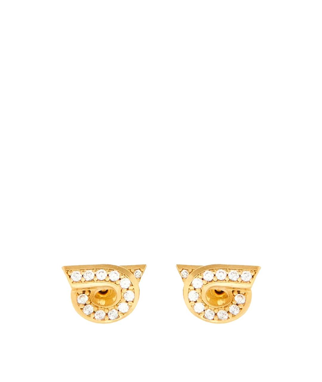 FERRAGAMO Золотые серьги, фото 1