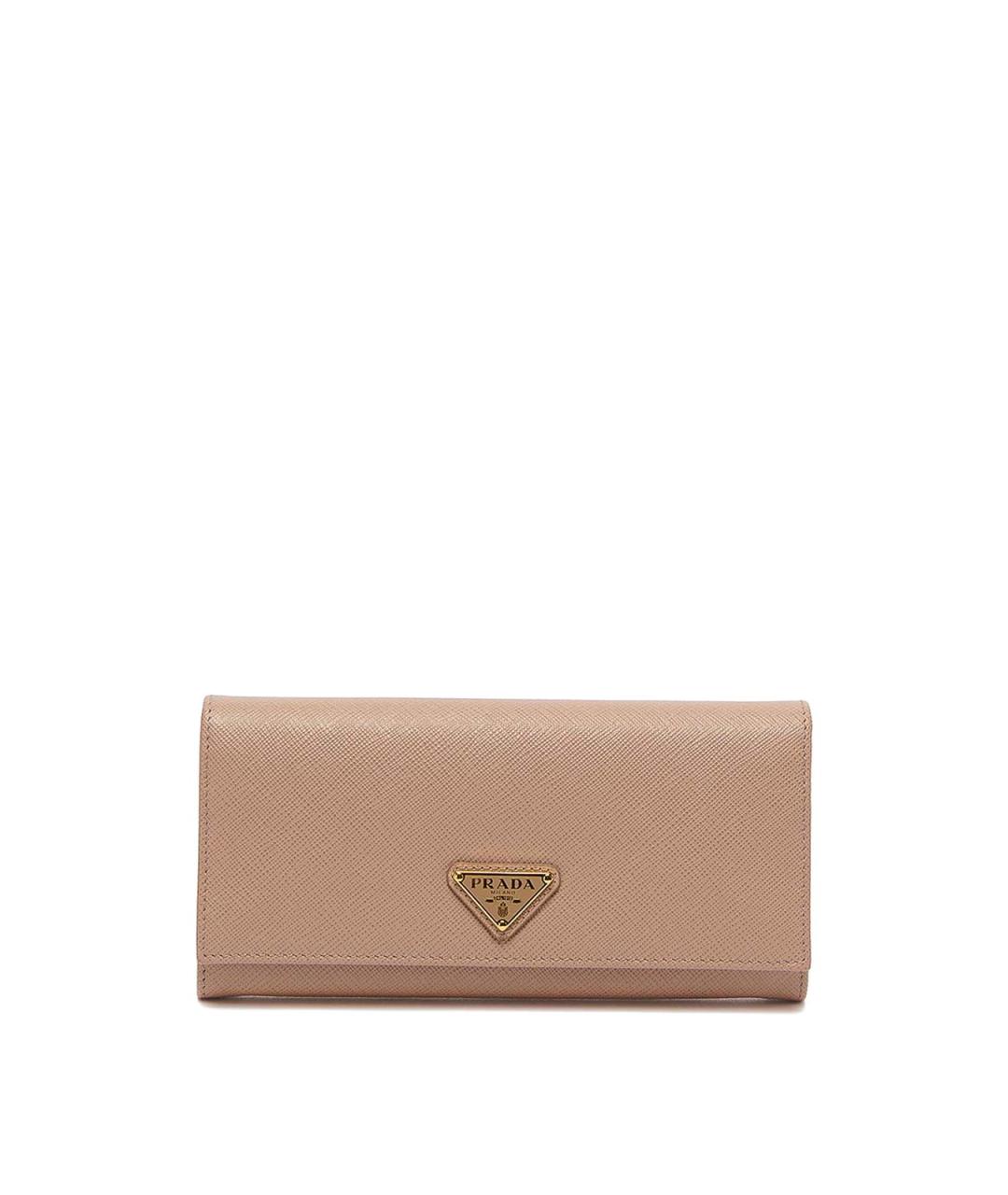 PRADA Розовый кожаный кошелек, фото 1