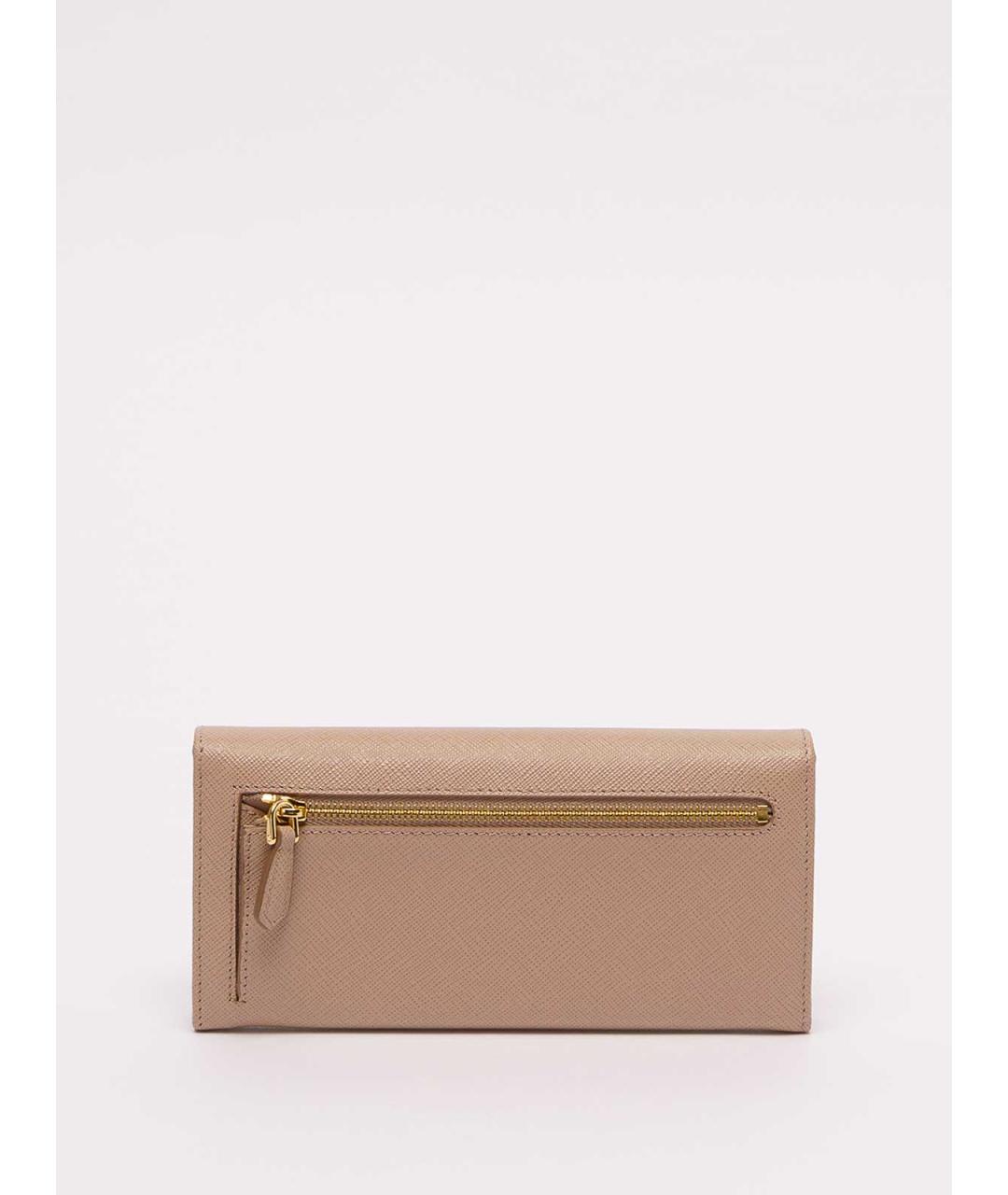 PRADA Розовый кожаный кошелек, фото 2