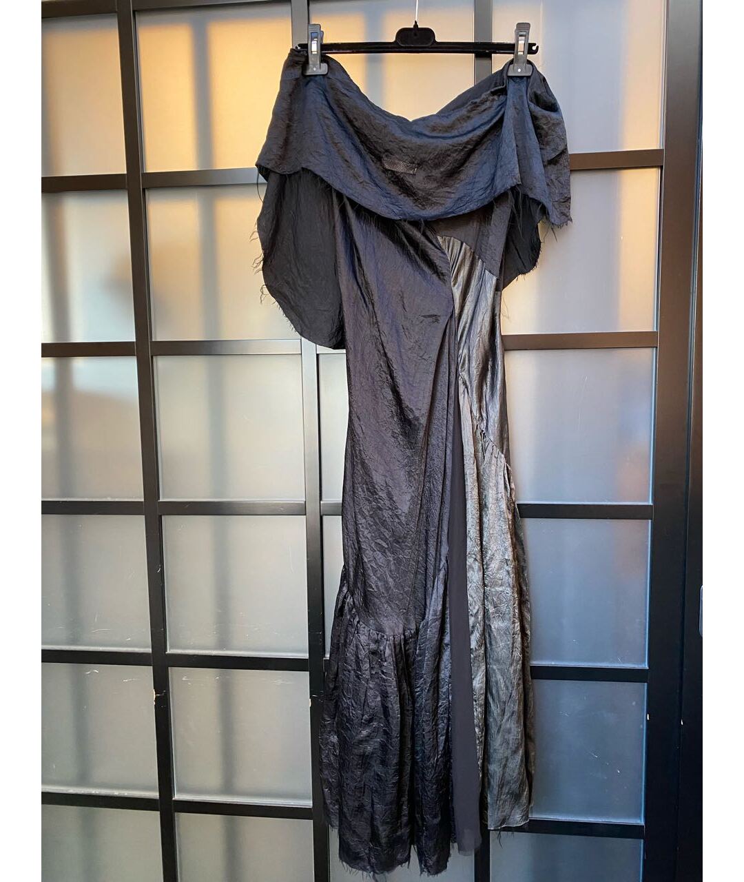 LGB Черное шелковое платье, фото 2