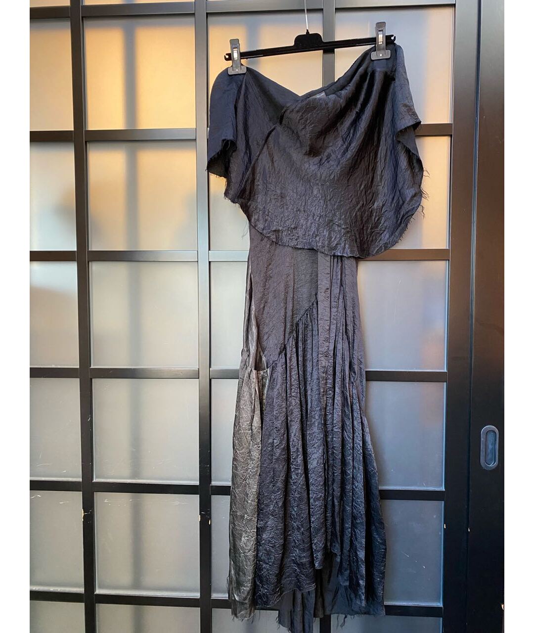 LGB Черное шелковое платье, фото 7