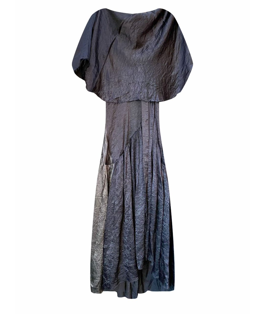 LGB Черное шелковое платье, фото 1