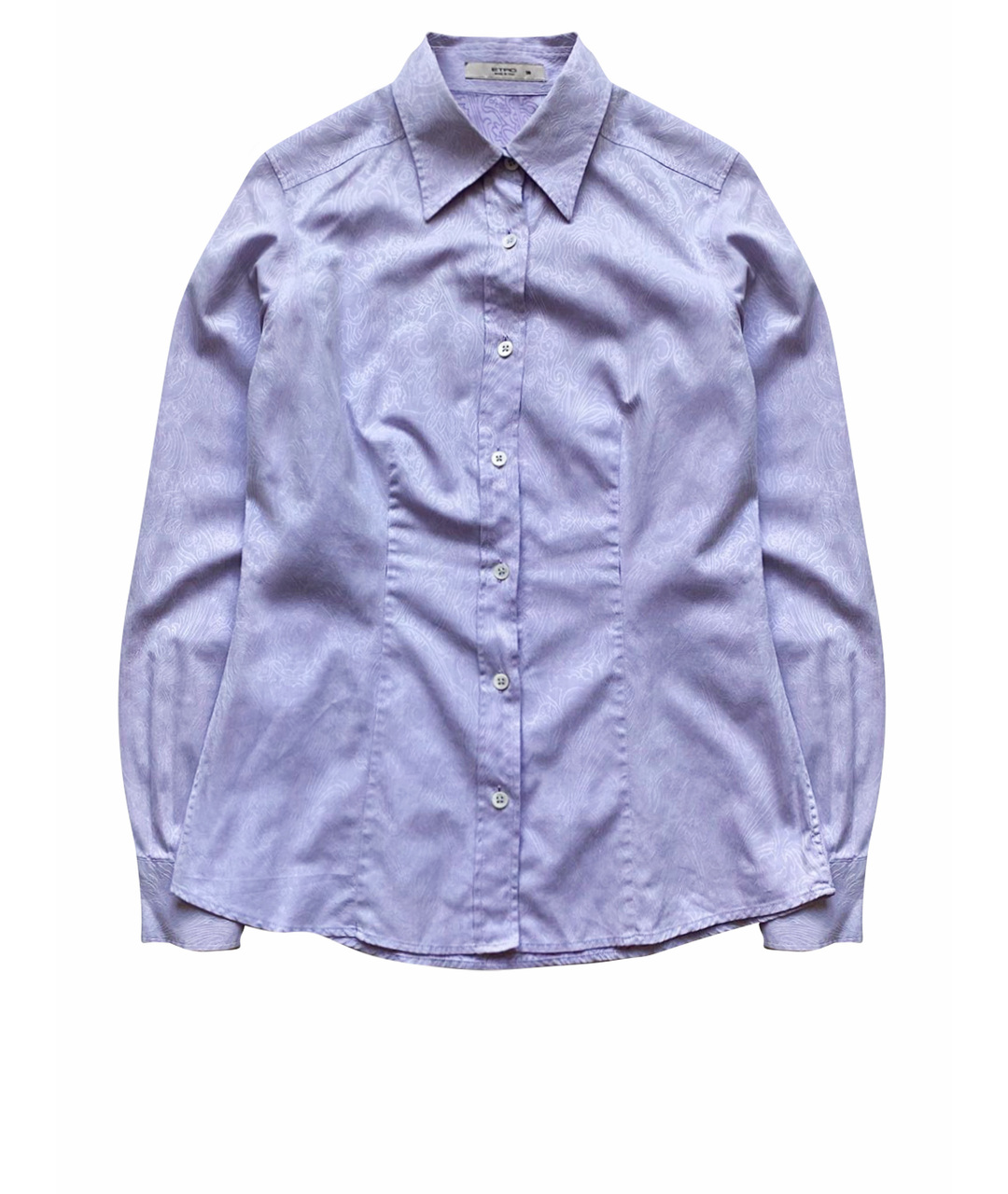 ETRO Фиолетовая хлопковая рубашка, фото 1