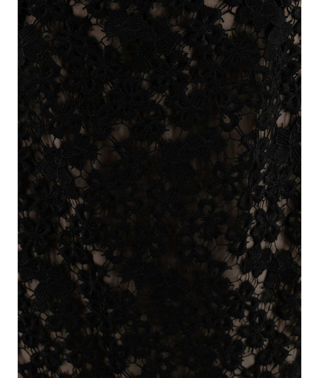 ERDEM Черная полиэстеровая юбка миди, фото 4