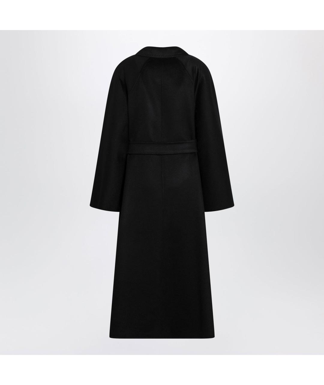 MAX MARA Черное кашемировое пальто, фото 2