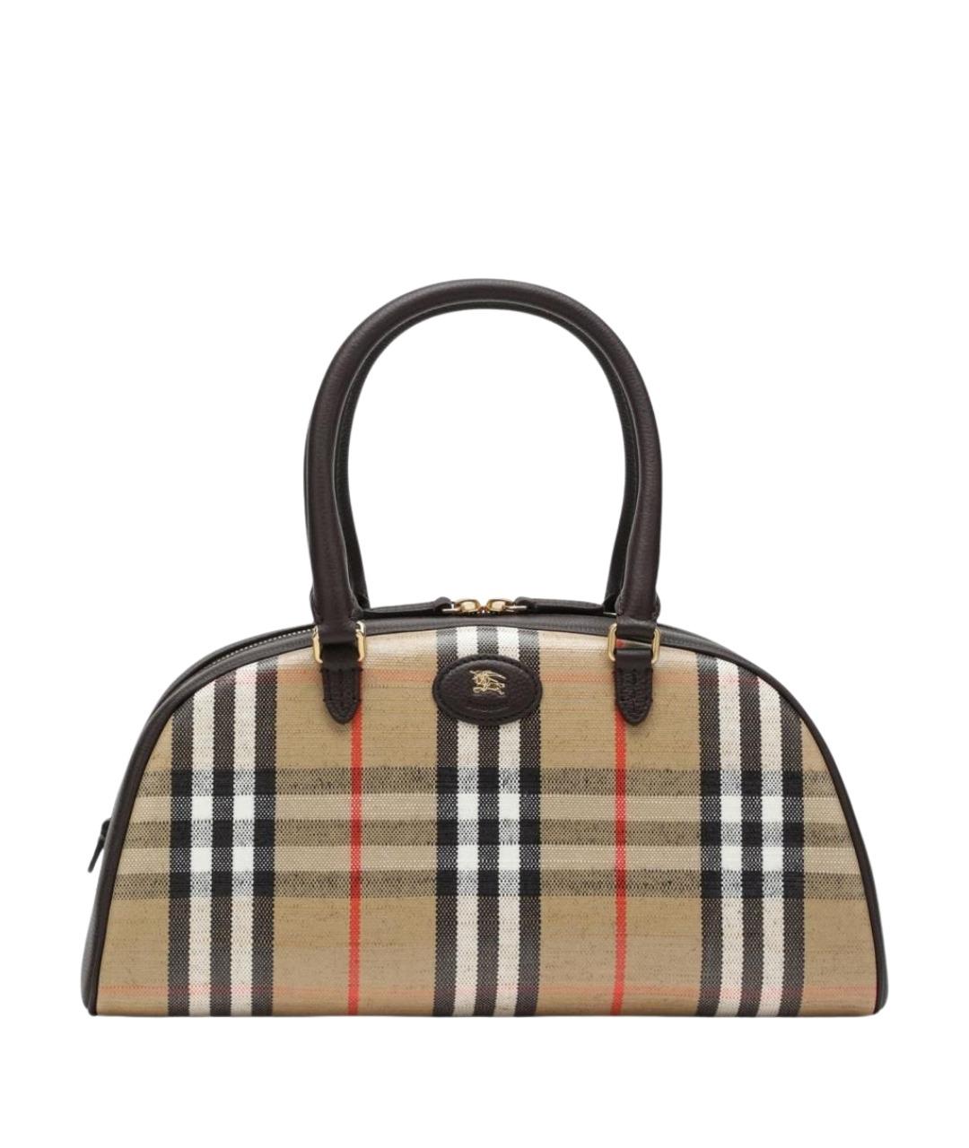 BURBERRY Бежевая канва сумка тоут, фото 1