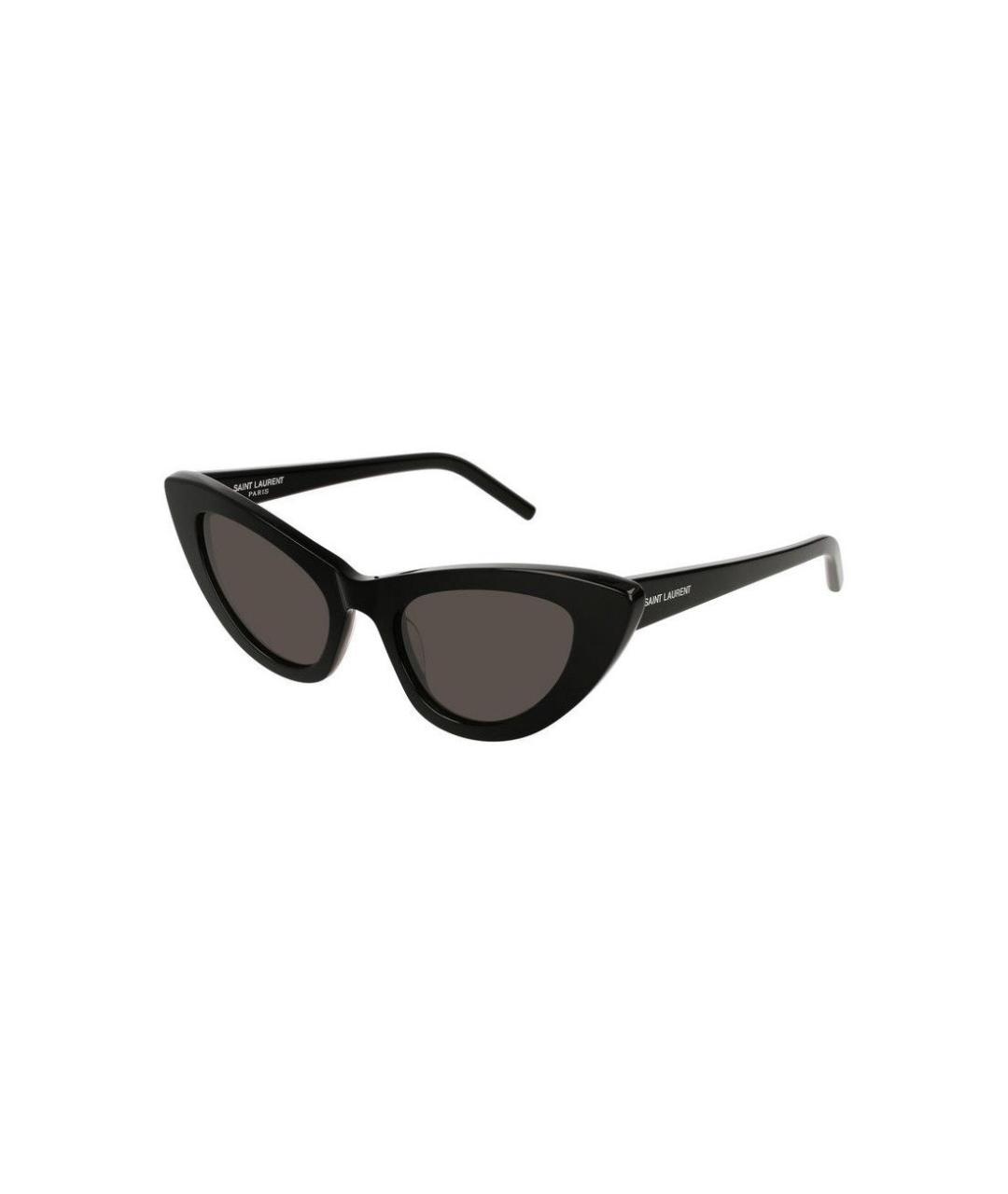 SAINT LAURENT Черные солнцезащитные очки, фото 1