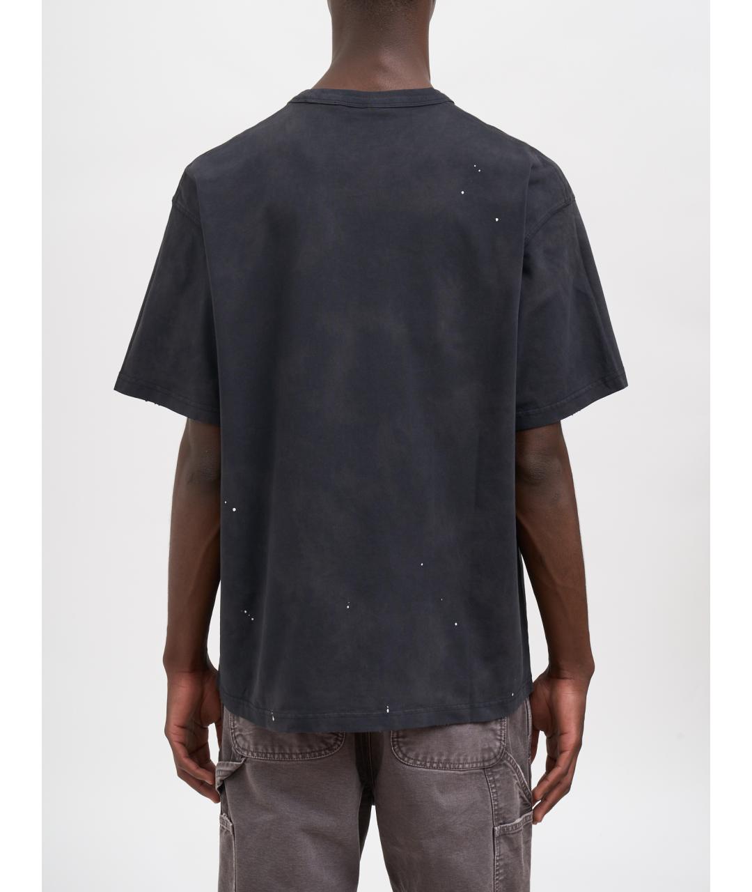 CARHARTT WIP Серая хлопковая футболка, фото 4