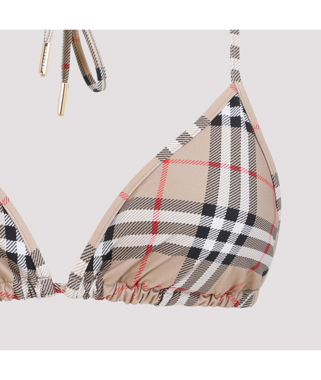 BURBERRY Бежевый полиамидовый купальник, фото 4